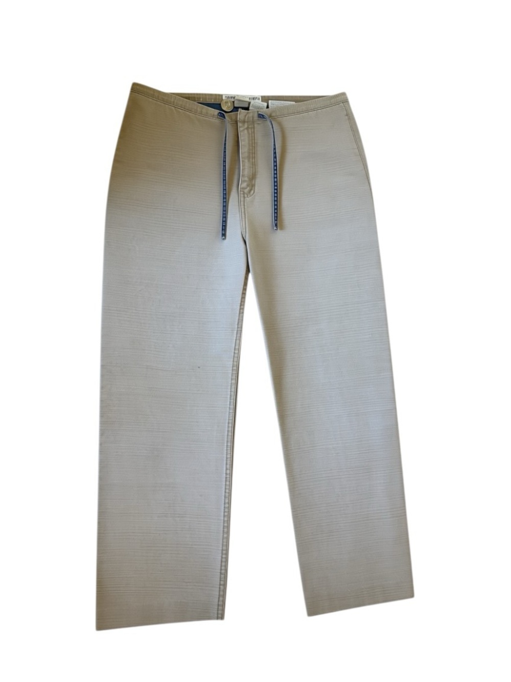 Tommy Hilfiger Y2K Vintage Wide Leg Canvas Trouser – Size 10 – Tan/Khaki – Women